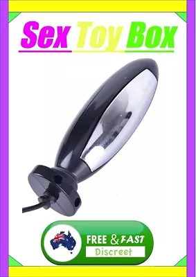 E Stim Butt Plug Electro E Stimulation Stim Shock Anal Sex Toy Anus Pulsating • $14.95