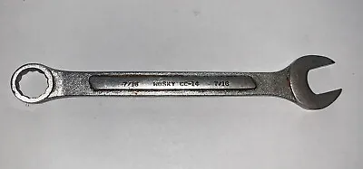 Clean! Vintage Husky CC-14 7/16 Inch Combination Wrench 12 Point USA • $3.49