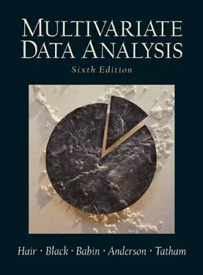 Multivariate Data Analysis By Tatham Ronald L. Hardback Book The Fast Free • $11.98