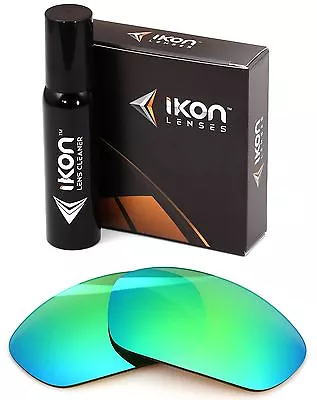 Polarized IKON Replacement Lenses For Oakley X-Metal Juliet Emerald Green Mirror • $35.90