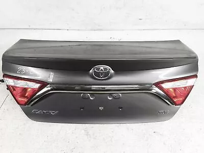 15-17 Toyota Camry Trunk Lid Rear Deck - Predawn Grey *W/ Spoil W/O Smart Key* • $1133