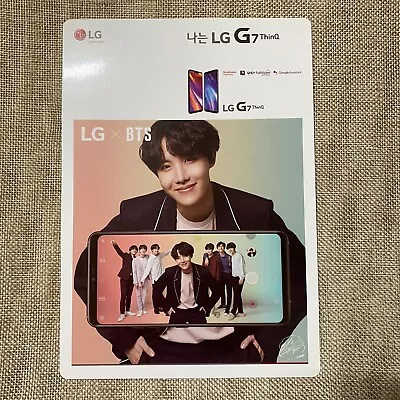 BTS J-HOPE [ LG X BTS G7 ThinQ Mini Poster Photocard ] LG / New Rare / +Gift • $6.99