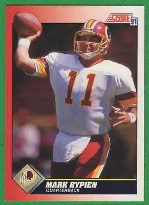 Mark Rypien - 1991 Score #111 - Washington Redskins Football Card • $1.25