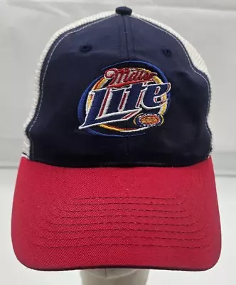 VTG Miller Lite Beer Cap Hat Baseball Snapback ATT Headwear • $9.74