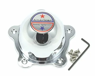 New American Racing Torq Thrust Wheel Rim Center Cap Chrome 1055001 2-1/4  • $20