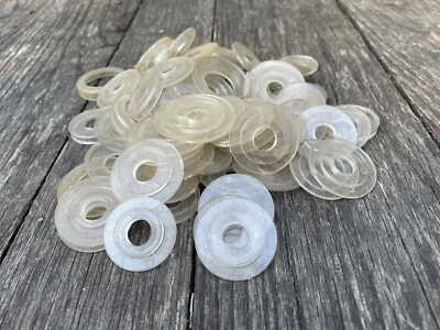 $15.95 • Buy Lot (80+) Vintage Chandelier Lamp Light Clear Spacers Parts Restore Art Crafts