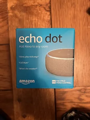 Amazon Echo Dot (3rd Generation) Smart Assistant - Charcoal • £11.50