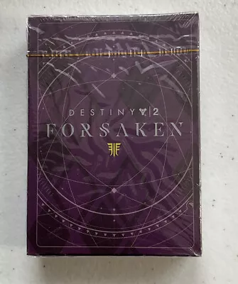 Bungie Destiny 2 Forsaken Promotion Collectors Playing Card Complete Deck Sealed • $28.65