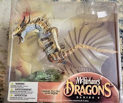 McFarlane’s Dragons Series 3 Water Dragon Clan Quest For Lost King Collectible • $27