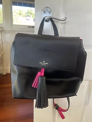 Kate Spade Black Backpack Bag • $60