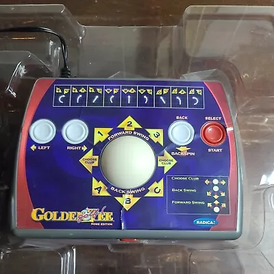 GOLDEN TEE Plug & Play Arcade Golf Home Edition Radica 2005 TESTED WORKING  • $24.99