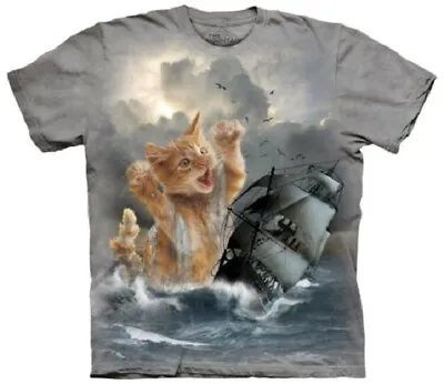 Krakitten T-Shirt-The Mountain Brand - Let Loose The Kraken-Sizes Small-5X • $27.95