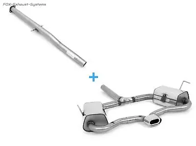 Stainless Racing System From Cat Centre MINI COOPER S R53 2002-06 Flat Oval • $1132