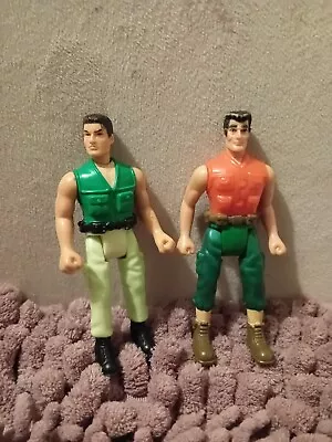 Vintage 2001 Mcdonalds Happy Meal Toys Action Man Figures X2 • £2.99