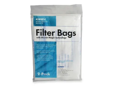 Kirby Style F HEPA Filtration Vacuum Bags - Fits Sentria G Series 2 Pack 205811 • $13.95