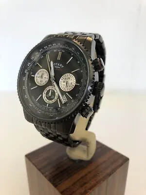 £78 • Buy Rotary Chronospeed GB03778 Gents Quartz Chronograph Watch - Small Wrist 17cm