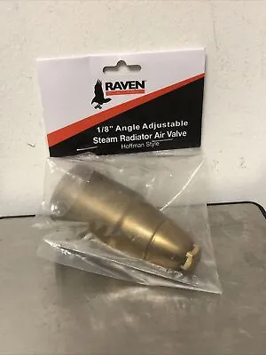 RAVEN Steam Air Vent 1/8  Adjustable Angle Steam Radiator Air Valve • $29.74