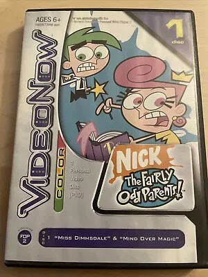  NICK - The Fairly Odd Parrents!    VideoNow Color Animated Disc 1 • $13