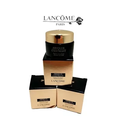 LANCOME - ABSOLU L'EXTRAIT L'ELIXIR ULTIME - EYES CREAM - 3 X 5ml = 15ml - NEW • £45.60