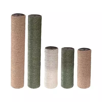 1 Piece Cat Scratching Post Replacement Natural Sisal Rope Indoor Kitten Kitty • £10.72
