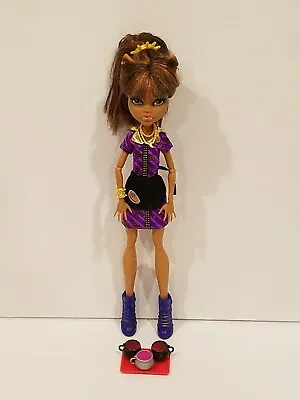Monster High Doll Clawdeen Wolf Coffin Bean Apron Coffee Necklace Outfit Shoes • $21.85
