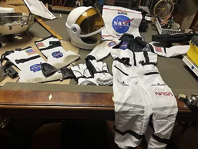 NASA Astronaut Space Costume Helmet Jumpsuit  By Joyin Inc • $49