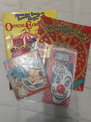 Vintage Circus Clown Carnivals Posters Memorabilia Lot Of 4 • $10