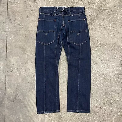 Junya Watanabe Comme Des Garcons Levis Denim Jeans Size 32x27 Buckleback Japan • $295