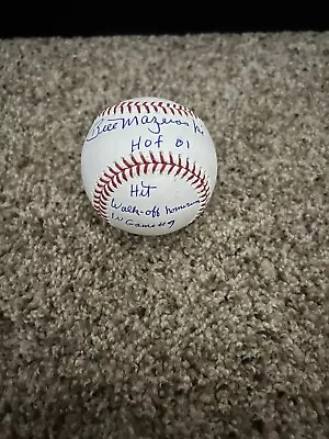 Bill Mazeroski AUTOGRAPHED HOF 01 “Hit Walk Off HR In Game #7” Inscription • $89.99