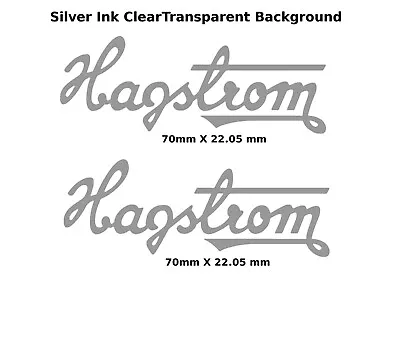 Hagstrom Guitar Decal Head Stocks Restoration Water Slide Logo 305 • $8.92