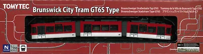 N Scale Tomytec Braunschweiger Verkehrs-GmbH BSVG Adtranz GT6S Tram #9557 NIB • $88.89