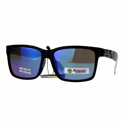 Biohazard Kid's Sunglasses Lead Free Stylish Rectangular Fashion Shades • $18.60