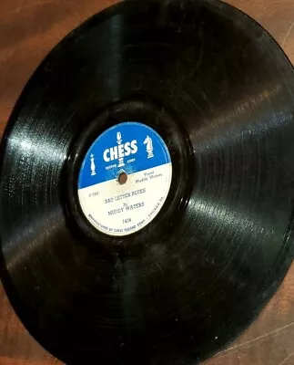 Sad Letter Blues - Muddy Waters (78 Rpm 1950 CHESS Records 1434) Play Tested  • $79.99