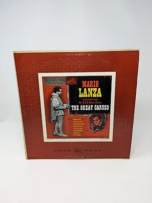 The Great Caruso Mario Lanza Soundtrack LM 1127 33 12  LP Vinyl Record VG/VG • $4