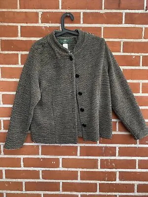 Orvis Womens Vintage Teddy Bear Long Sleeve Collarless Blazer Jacket Large • £19.99