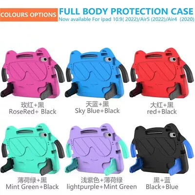 For IPhone IPad Pro Air Mini Eco-friendly Silicone Kids Drop Protection Cases • $20.29