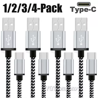 Braided Type C Fast Charging & Data Sync Cable Charge For Motorola MOTO Phones • $7.99