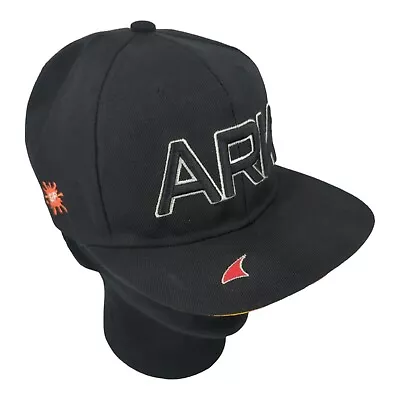 Ark Performance Mens Baseball Cap Hat Black Snapback 5 Panel Automotive One Size • $10