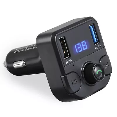 Handsfree Call Car Charger Wireless Bluetooth FM Transmitter Radio Receiver AU • $32.29