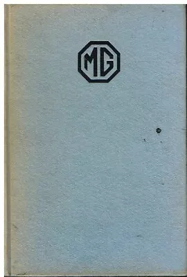 Mg Midget J1-j4 K3 L1 L2 Pa Pb Ta-tf Y Yb Mga Magnette (1934-58) Repair Handbook • $59.68