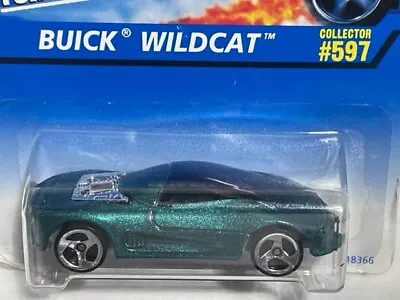 Hot Wheels Buick Wildcat #597 Green 1/64 NIB • $2.99