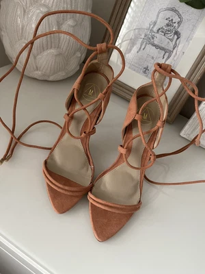 £13 • Buy Missguided Ankle Tie High Heel Shoes Size 5 New