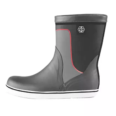 £78.99 • Buy Maindeck Grey Short Rubber Sailing Boot / Welly - Many Sizes Available!
