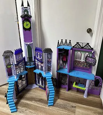 Monster High Doll House Deadluxe High School Playset Castle Girls Haunted Deluxe • $195