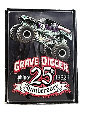 Grave Digger 25th Anniversary (2-DVD Set 2007) Monster Jam TRUCKS Race OOP • $15