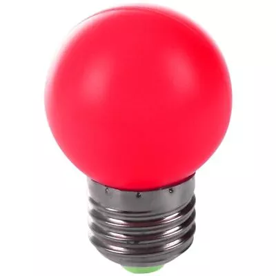 E27 LED Light Warm Red Bulb Plastic Bulb (0.5W  Red) Q3I47314 • $5.69