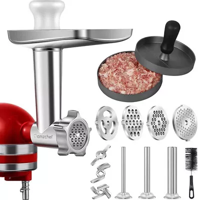 £49.99 • Buy Amzchef Meat Grinder Attachment For KitchenAid Stand Mixers Metal Food Grinder