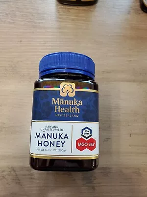 Manuka Health UMF 10+ MGO 263+ Honey 17.6 Oz Best Before: 07-06-2027 • $32