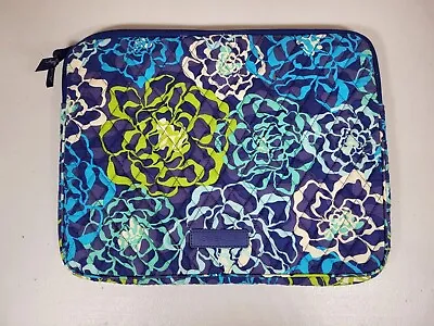 Vera Bradley Quilted Laptop Case - Katalina Blues • $12.50