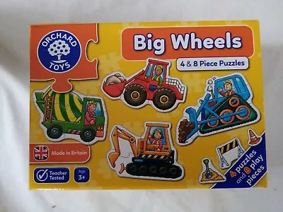 £6.45 • Buy Orchard Toys Big Wheels Childrens Jigsaw Puzzle *100% Complete 